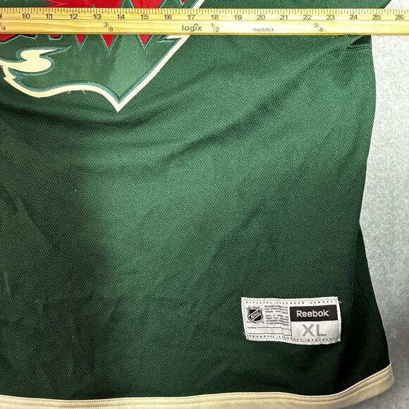 Men’s XL NHL Jersey Minnesota Wild Green “State of Hockey” Official Licensed - Picture 7 of 8